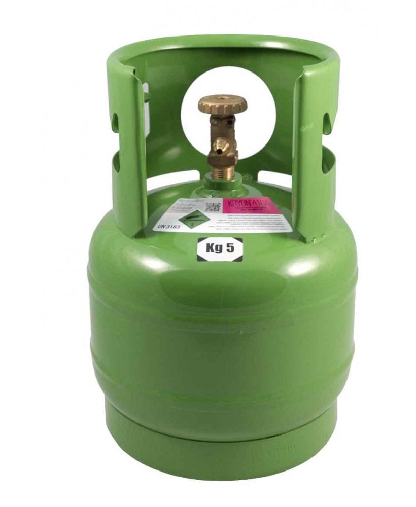 Refrigerant gas tanks
