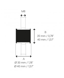 Rete schermatura AQ 6 40 mm (anti-piccioni) • Ziboni Technology